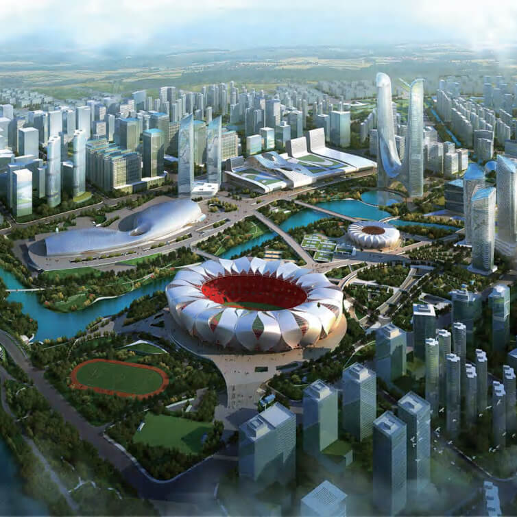 杭州奥体中心主体育馆游泳馆、综合训练馆项目